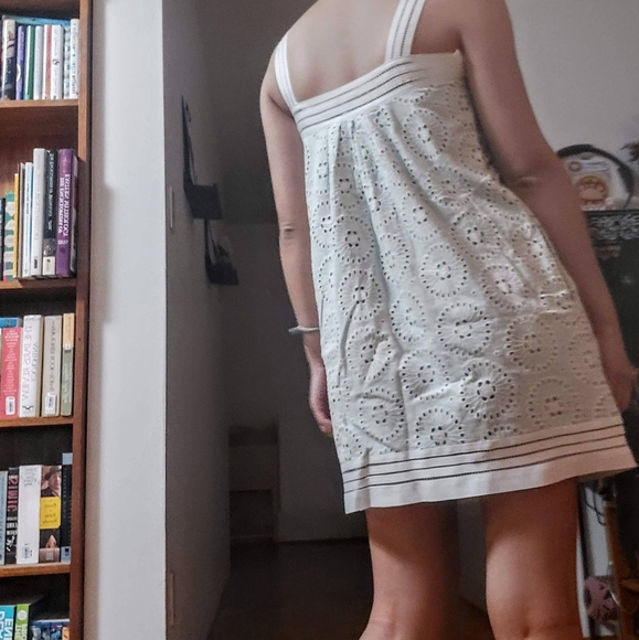 Cynthia Steffe Eyelet Cotton Dress - Picture 4 of 8